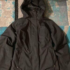 Women's Black Hooded Jacket